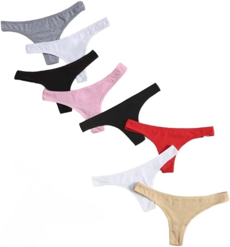 Mesery Set OF (8) Cotton Panties