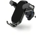Generic Car Phone Holder - Fits All Smartphones, Thick Cases & Other Devices - Adjustable Vent Mount