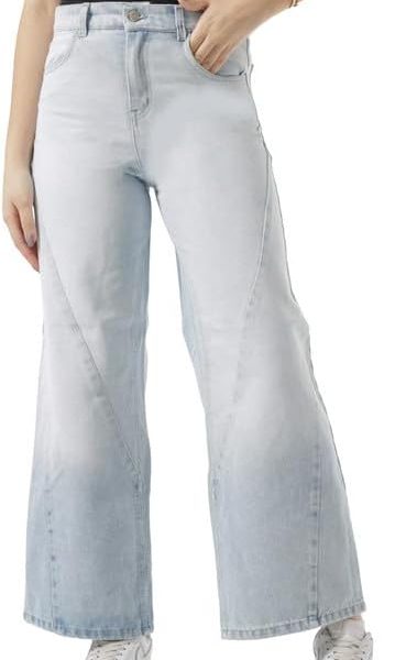 ODILA Wide-Leg Jeans For Girls OD-901-Parent
