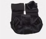 ⁦Women's Winter Warm Legging – Soft Fur Lined – High Waist Lycra Elastic and Comfortable – Elegant Solid Black – Free Size Fits 50k to 100k⁩ - الصورة ⁦5⁩