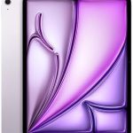 Apple iPad Air 13-inch with M3 chip Built for Apple Intelligence, Liquid Retina Display, 128GB, 12MP Front/Back Camera, Wi-Fi 6E, Touch ID, All-Day Battery Life — Purple