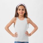 ⁦مجموعة من (3) توب كات قطن للبنات⁩ - الصورة ⁦6⁩