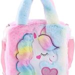 ADISA Unicorn Toddler Bag Princess Cute Crossbody Handbags Gift for Girls