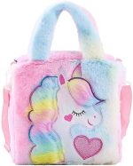 ADISA Unicorn Toddler Bag Princess Cute Crossbody Handbags Gift for Girls