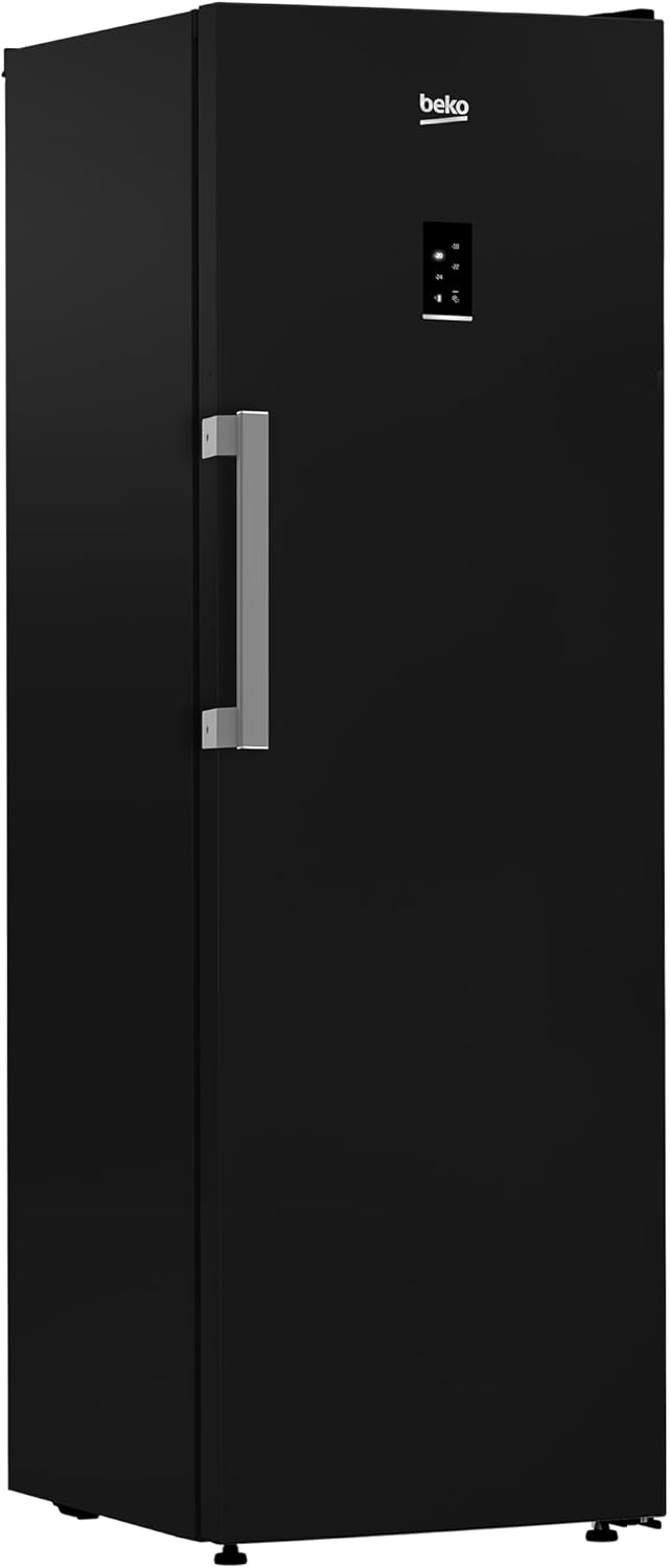 41MsQOwq2L._AC_SL1500_.jpg Beko Upright Freezer -No Frost - 8 Drawers (5 Drawers + 3 Shelfs) - 286 Liters Net Capacity - Digital Tact Display Control - Black - B3RFNE314ZXPEB1