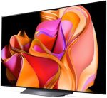 ⁦LG, OLED evo TV, 55 inch CS3 series, WebOS Smart AI ThinQ, Magic Remote, 4 side cinema, Dolby Vision HDR10, HLG, AI Picture Pro, AI Sound Pro (9.1.2ch), Dolby Atmos, 1 pole stand, OLED55CS3VA.AFU⁩ - الصورة ⁦3⁩