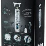 VGR Professional hair trimmer "ZEROBLADE" LED