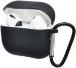 ⁦G-Power Silicone Airpod Protective Case Containing Safe Edges With Simple Design And Easy Install For Airpods Pro 2 - Black⁩ - الصورة ⁦3⁩