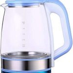 Flamingo Kattel FM-4003 Glass Electric Kettle 2.2L, Blue