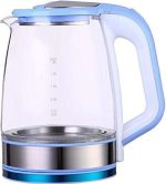 Flamingo Kattel FM-4003 Glass Electric Kettle 2.2L, Blue