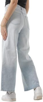 ⁦ODILA Wide-Leg Jeans For Girls OD-901-Parent⁩ - الصورة ⁦3⁩