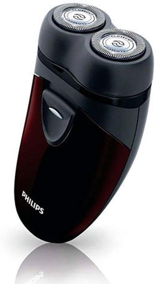 Philips Men's Electric Travel Shaver, Cordless, Battery-Powered Convenient to Carry - PQ206/18