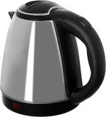 ⁦FLAMNGO 1.5L Stainless Steel Electric Water Kettle is the ideal choice for households and offices, combining elegance and high efficiency. modern and elegant stainless steel design⁩ - الصورة ⁦4⁩