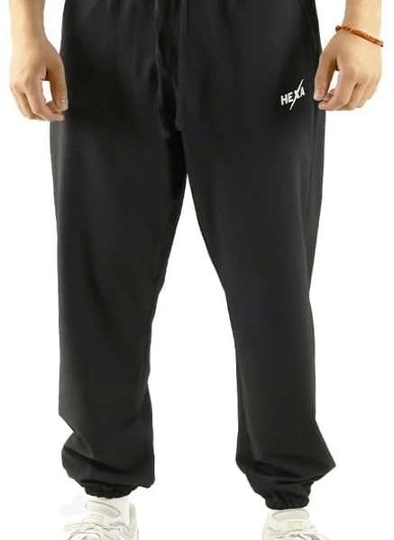 HEXA Shadow Pants for Men & Women - Premium Polyester Joggers with Zippers