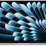 Apple 2025 MacBook Air (13-inch, Apple M4 chip with 10-core CPU and 10-core GPU, 16GB Unified Memory, 512GB) - Sky Blue;English