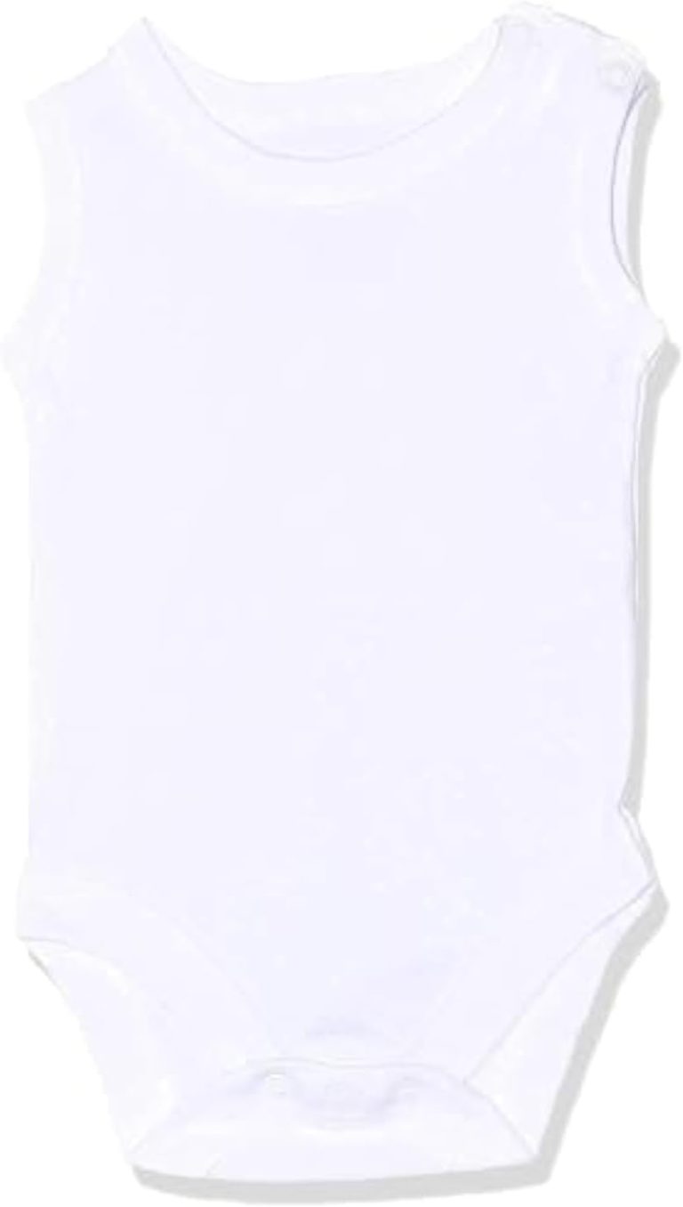 Elsayaad Unisex Baby Sleeveless Bodysuit Underwear