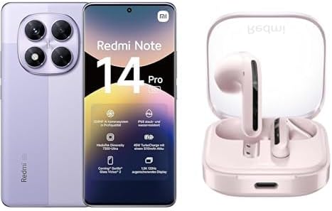 Xiaomi Note 14 Pro (12GB/512GB) + Active Buds | 200MP Pro AI Cam, 5500mAh | Buds: BT 5.4, 30Hr Battery, 5 Tuning Modes, IPX4