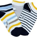 Solo Kids Boy Sneaker Designed Pack Of 3 Socks