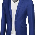 Men's Classic Blazer Jacket Blue