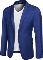 Men's Classic Blazer Jacket Blue