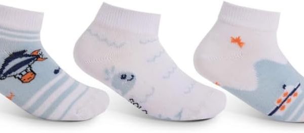 Solo Boy Sneaker Fashion Socks Pack Of 3