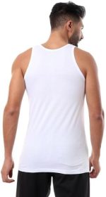 ⁦Mesery Set Of (3) Breathable Cotton Undershirts - White⁩ - الصورة ⁦8⁩