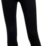 Girls' Cotton Leggings, Elastic Waistband, Stretch Fit