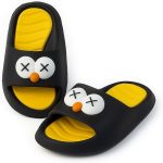 ⁦شبشب بتصميم دب للأطفال من الجنسين من كافو - شبشب استحمام بتصميم كرتوني لطيف مفتوح عند الأصابع⁩ - الصورة ⁦2⁩