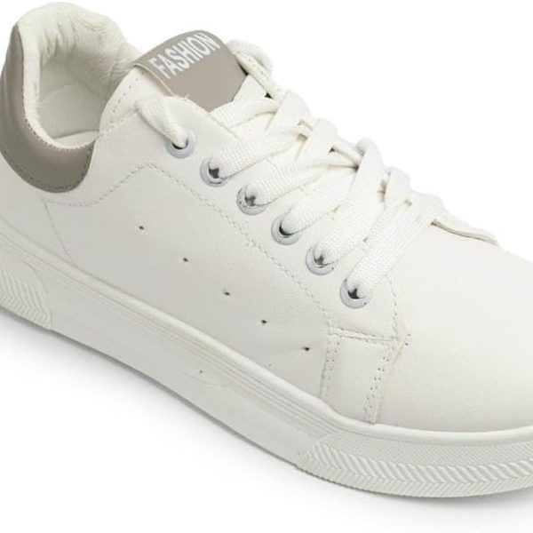 Women's Leather Walking Outdoor Sneakers