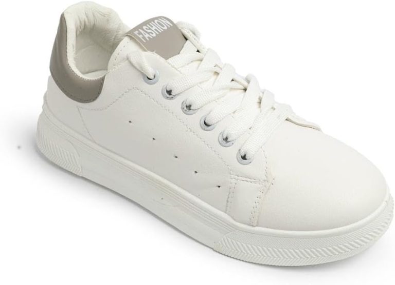 Women's Leather Walking Outdoor Sneakers
