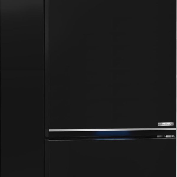 Beko Refrigerator 509 Liter With Bottom freezer - Digital - Inverter - No-Frost,2 Doors - Black - RCNE590E35ZB