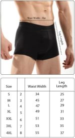 ⁦Cottonil Men Mercerise Cotton Boxer Plain Color⁩ - الصورة ⁦3⁩
