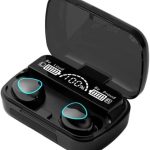 M10 New M10 TWS Immersive Wireless Earbuds with Wireless Charging Case Bluetooth 5.1 9D Premium Sound Deep Bass Sports Waterproof IPX7 with Mic 6 hr Playing Time