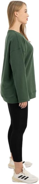 ⁦سويتشرت قطن رقبه دائريه للجنسين من Work Fit⁩ - الصورة ⁦3⁩