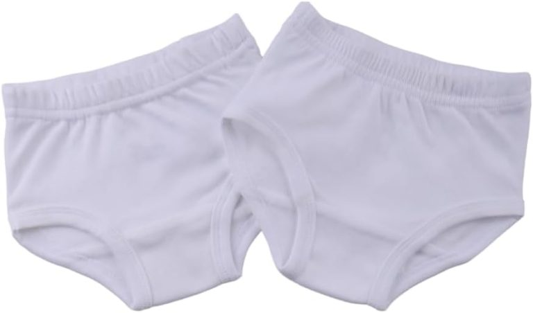 Elsayaad Girls Cotton Elastic Waist Brief Baby and Toddler Underwear Set