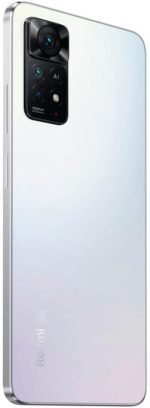 ⁦Xiaomi Redmi Note 11 Pro 4G Volte 128GB, 8GB 108MP Camera Night Mode Phone (Polar White, 6.67In), Bluetooth⁩ - الصورة ⁦4⁩