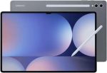 ⁦Samsung Galaxy Tab S10 Ultra Gray 256GB - AI Tablet, 14.6", AMOLED 2X, Anti-Reflection, 420 Nits, Vapor Chamber, S Pen Included, International Version w/Book Cover Slim Keyboard Case⁩ - الصورة ⁦2⁩