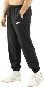 ⁦HEXA Shadow Pants for Men & Women - Premium Polyester Joggers with Zippers⁩ - الصورة ⁦2⁩