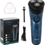 V-322 Electric Shaver - 3 Rotating Heads for Close Shaving