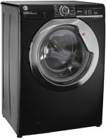 ⁦HOOVER Washing Machine Fully Automatic 8 Kg, Black H3WS383TAC3B-ELA⁩ - الصورة ⁦2⁩