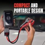 ⁦Energizer Portable Auto Battery Charger Jump Starter,12V Lithium Jump Starter Box, Car Battery Booster Pack, Portable Power Bank Charger & Jumper Cables up to 6L Gas 3L Diesel Engine - ETL Certified⁩ - الصورة ⁦3⁩