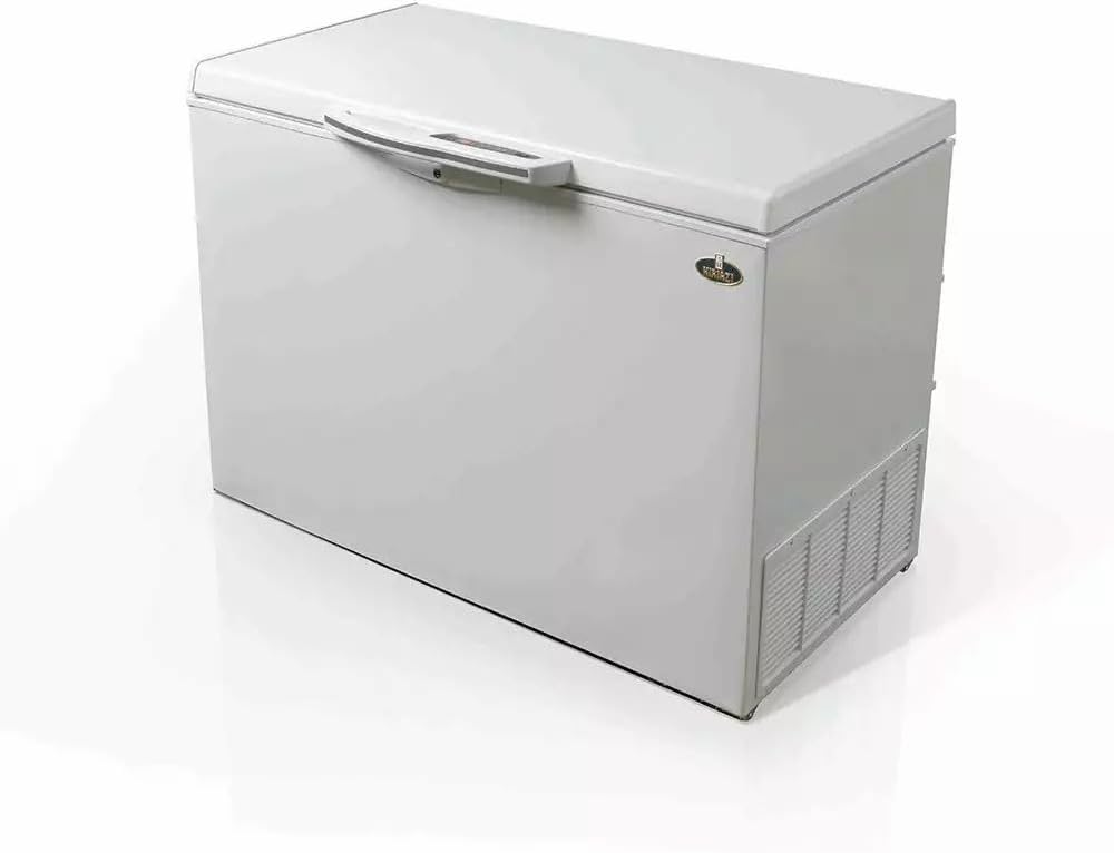 Kiriazi kh338 cf with digital screen on the hand - chest freezer premiere - white