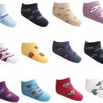 Pack of 12 Kids Socks (0-1 Year, May Vary)
