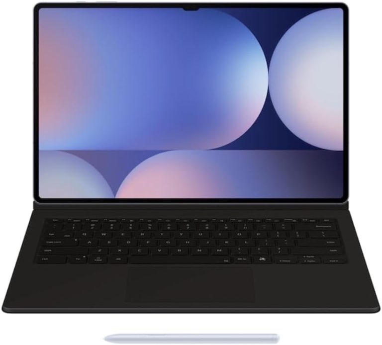 Samsung Galaxy Tab S10 Ultra Gray 256GB - AI Tablet, 14.6", AMOLED 2X, Anti-Reflection, 420 Nits, Vapor Chamber, S Pen Included, International Version w/Book Cover Slim Keyboard Case