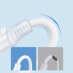 ⁦JR - S-CC060A9 60W Type-C to Type-C Fast Charging Data Cable 1m-Black⁩ - الصورة ⁦3⁩