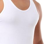 ⁦Mesery Set Of (3) Breathable Cotton Undershirts - White⁩ - الصورة ⁦2⁩