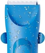 ⁦Trimize T1 Men's Groin & Body Hair Trimmer – Waterproof, SkinSafe Ceramic Blade, 7000 RPM Motor – Injury-Free Grooming for Sensitive Areas, Blue⁩ - الصورة ⁦2⁩