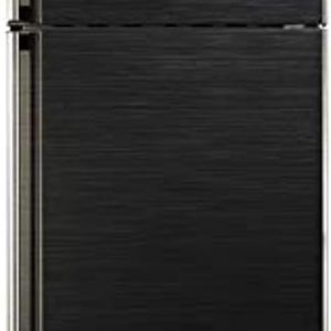 Sharp SJ-48C(BK) No Frost Refrigerator with 2 Doors, 396 Liters, Black