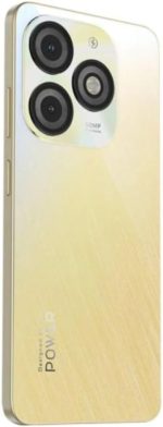⁦Itel P55 8GB RAM 128GB Storage Smartphone, 6.6 Inch Size, Brilliant Gold⁩ - الصورة ⁦4⁩