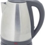Flamingo Stainless Steel Electric Kattel 1.8l - Fashion Design Black Silver Color and Superior Performance 1500W High Power to Heat Water Quickly and Efficiently.